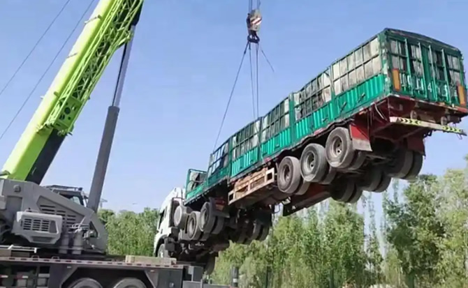 象州道路脱困救援案例
